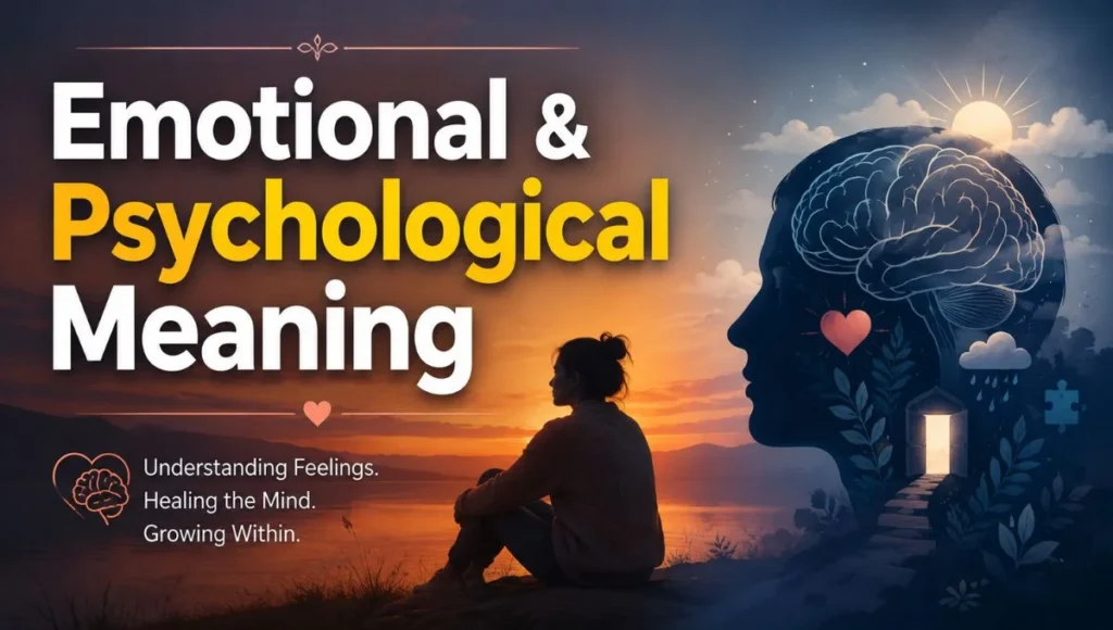 Emotional & Psychological Meaning