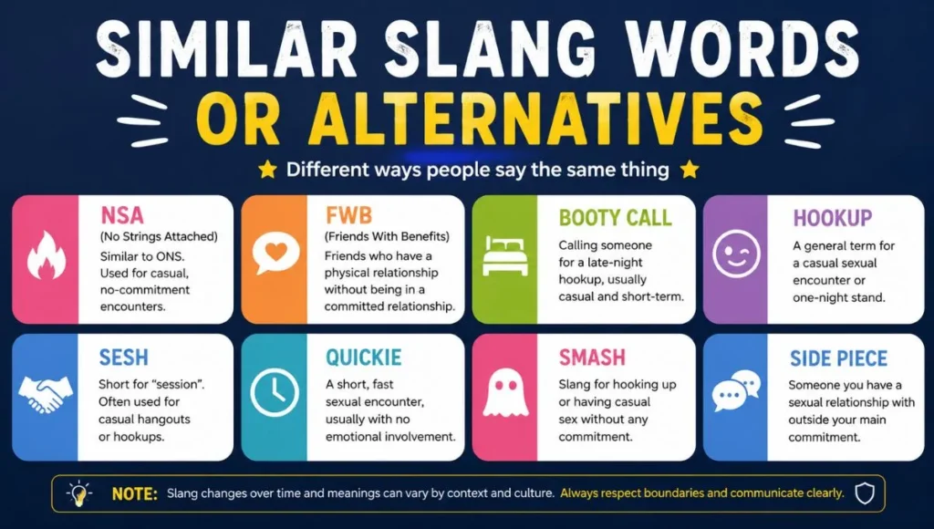 Similar Slang Words or Alternatives