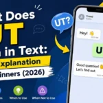 What Does UT Mean in Text: Easy Explanation for Beginners (2026)