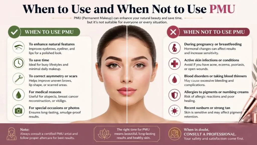 When to Use and When Not to Use PMU