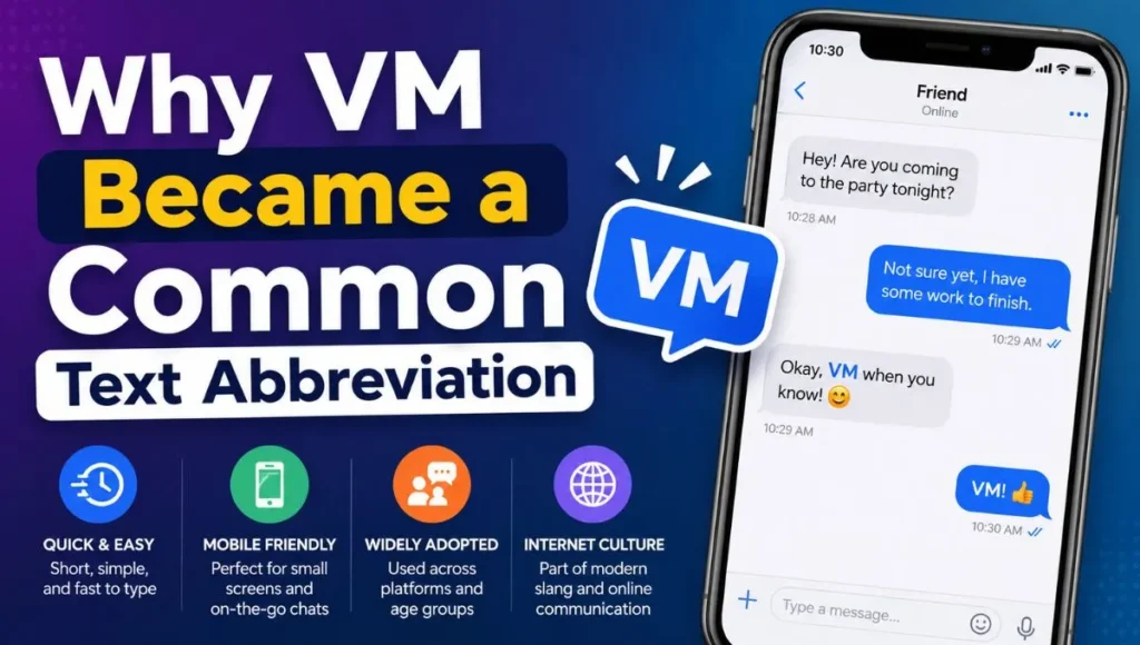 Why VM Became a Common Text Abbreviation