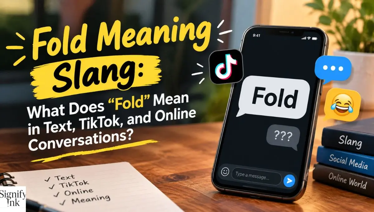 Fold Meaning Slang: What Does “Fold” Mean in Text, TikTok, and Online Conversations?