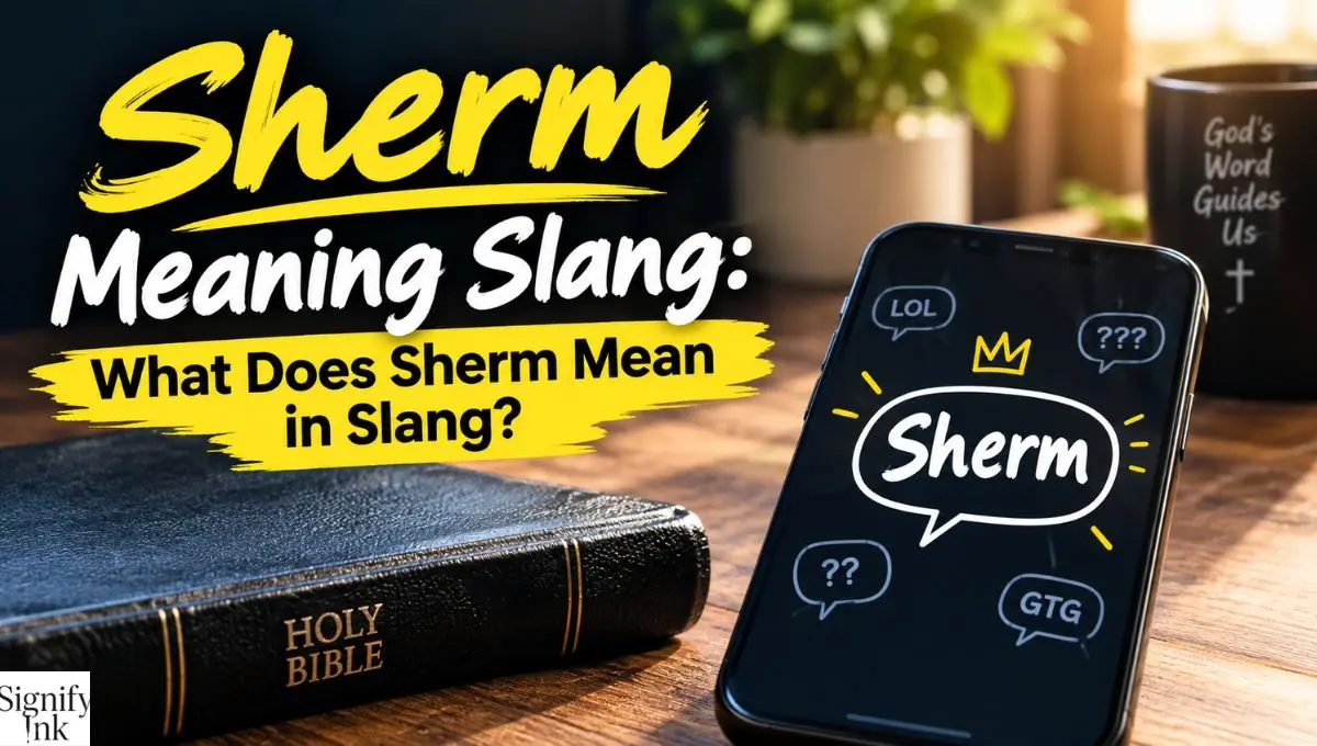 Sherm Meaning Slang: What Does Sherm Mean in Slang?