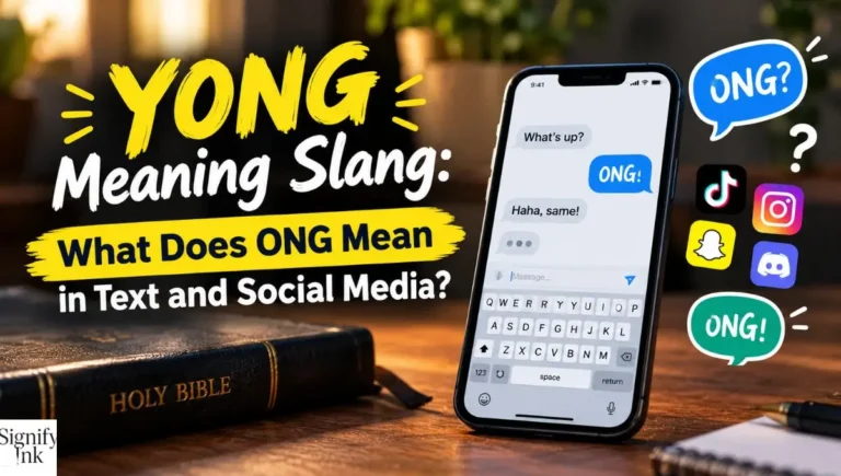 ONG Meaning Slang: What Does ONG Mean in Text and Social Media?